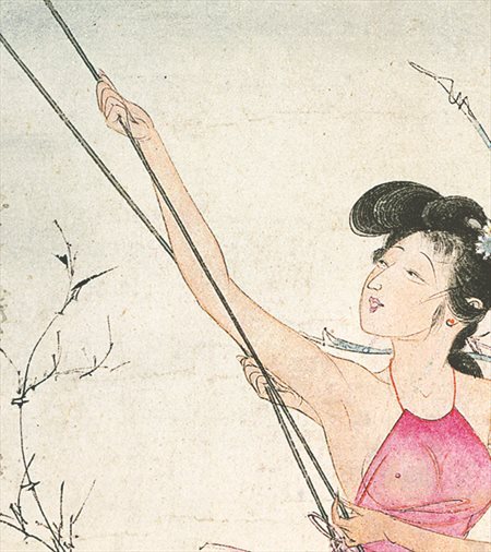 芒康县-胡也佛的仕女画和最知名的金瓶梅秘戏图