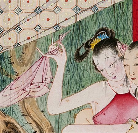 芒康县-迫于无奈胡也佛画出《金瓶梅秘戏图》，却因此成名，其绘画价值不可估量